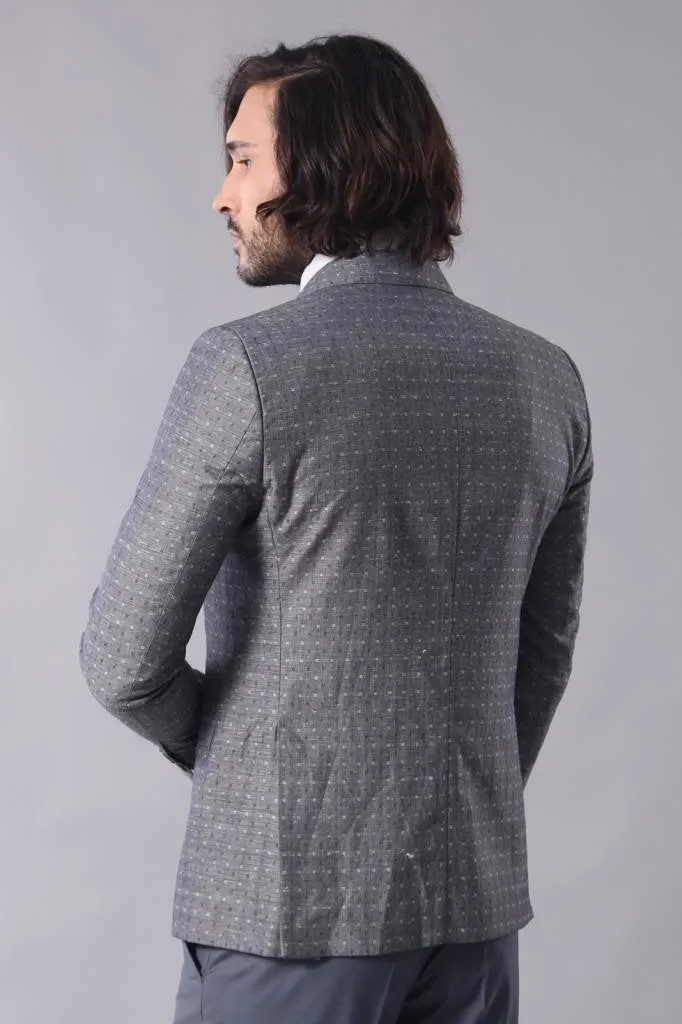 15482 Grey Blazer Jacket