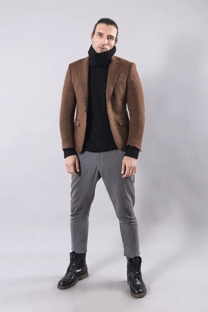 15498 Brown Blazer