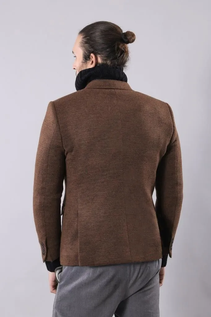 15498 Brown Blazer