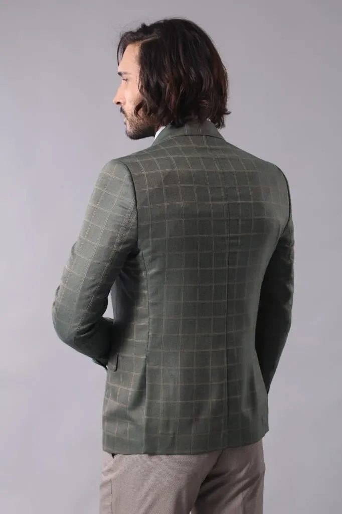 15504 Green Blazer Jacket