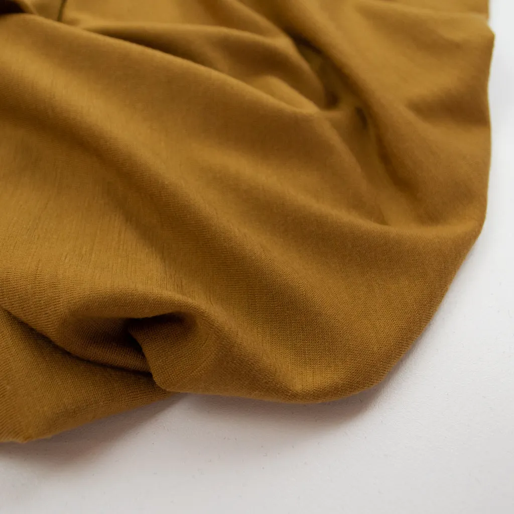 Australian Merino Jersey - Whiskey