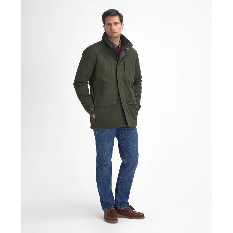 Barbour Cranston Mens Waterproof Jacket - Olive