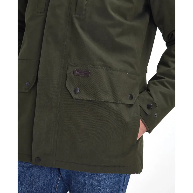 Barbour Cranston Mens Waterproof Jacket - Olive