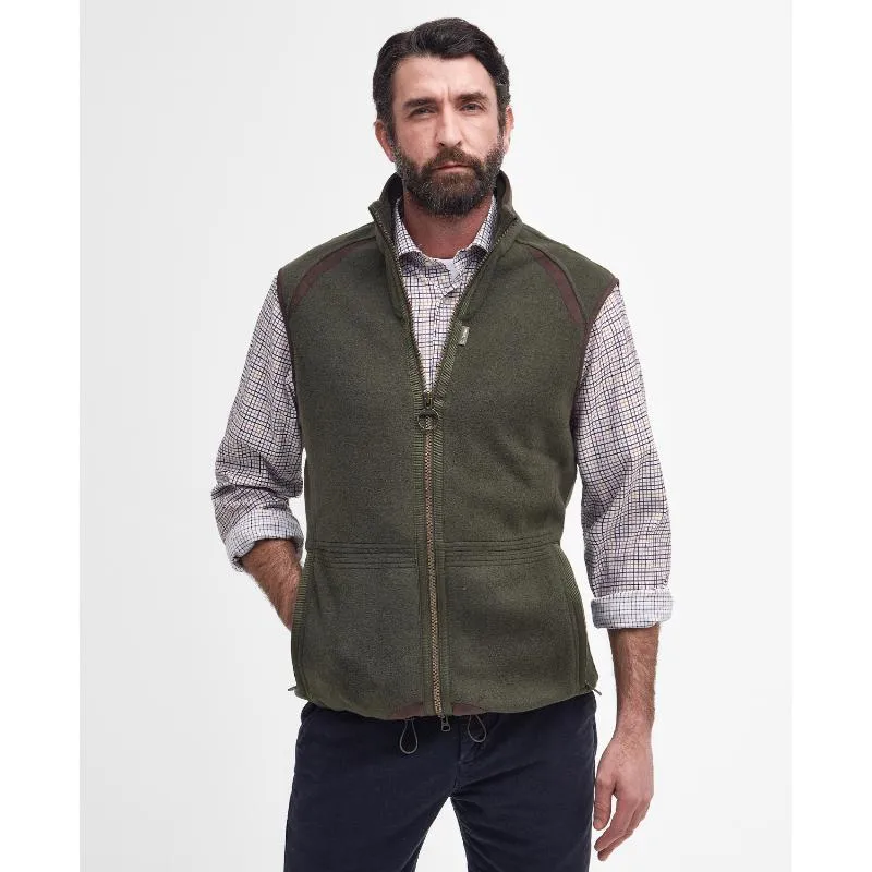 Barbour Langdale Mens Fleece Gilet - Olive