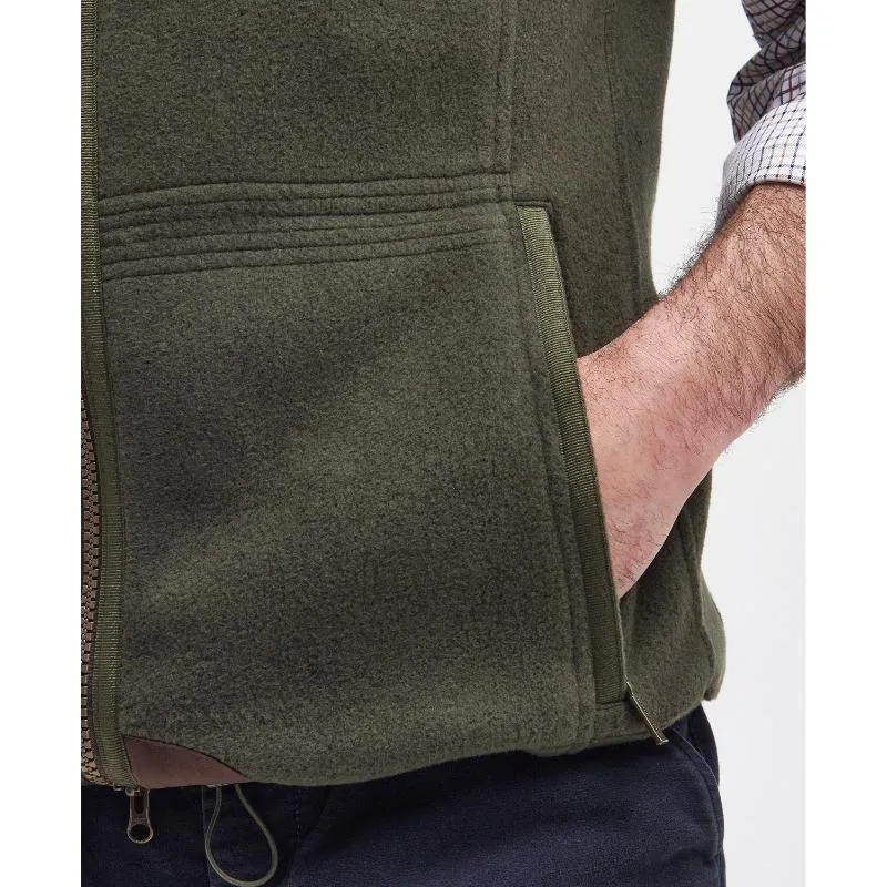 Barbour Langdale Mens Fleece Gilet - Olive