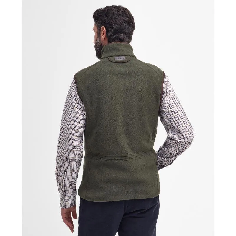 Barbour Langdale Mens Fleece Gilet - Olive