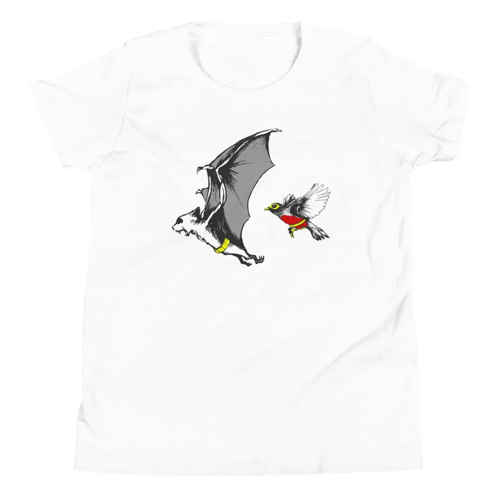 Bat and Robin Kid's Youth Tee