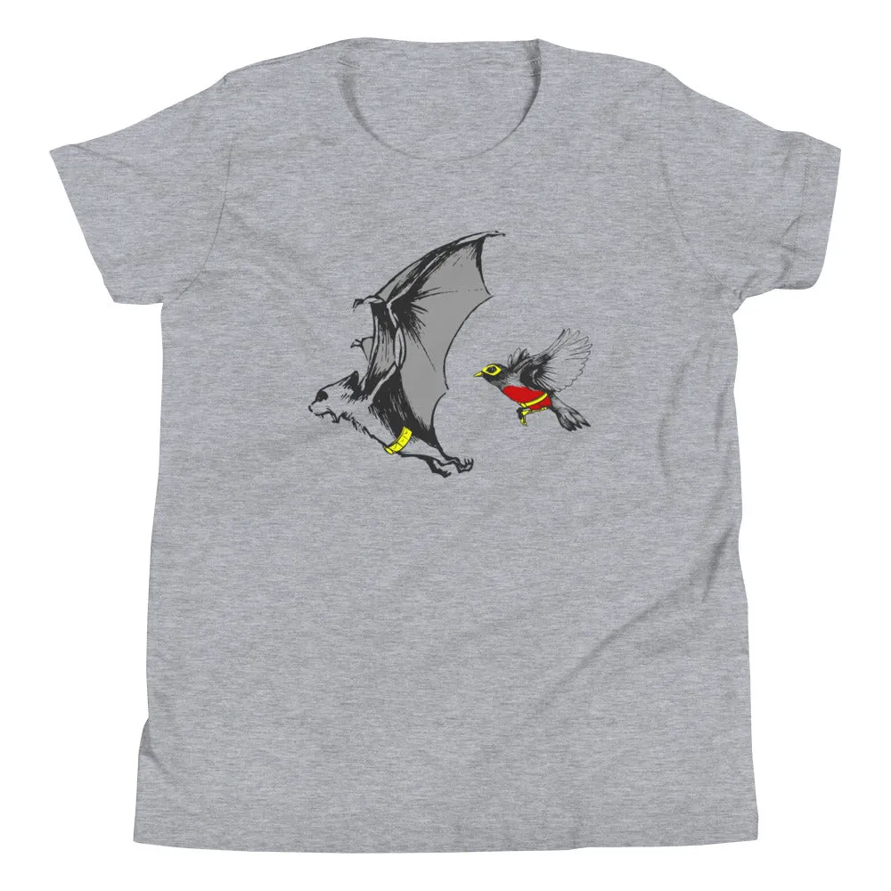 Bat and Robin Kid's Youth Tee