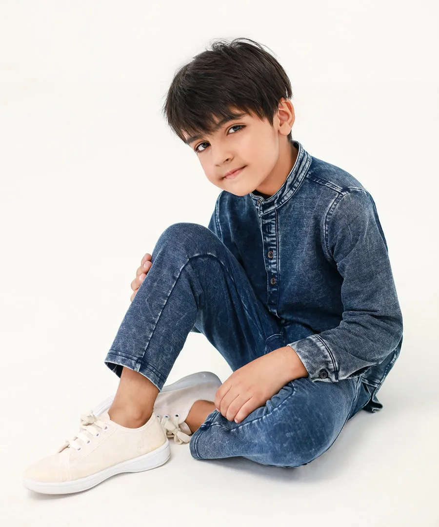 Boys' Denim Slim Fit Pants