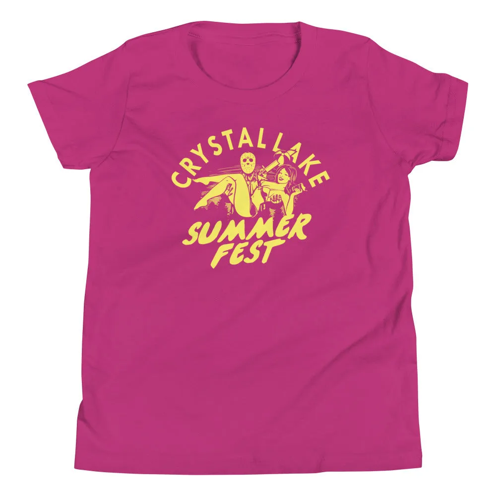 Crystal Lake Summer Fest Kid's Youth Tee