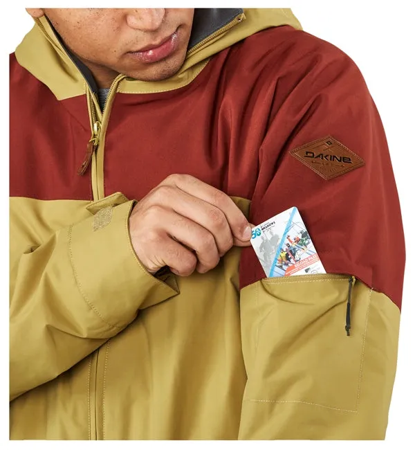 Dakine Denison Ski/Snowboard Jacket  - Fennel/Rust