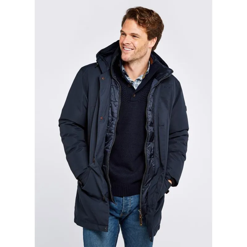 Dubarry Urlingford Mens Waterproof Down Hooded Parka - Navy