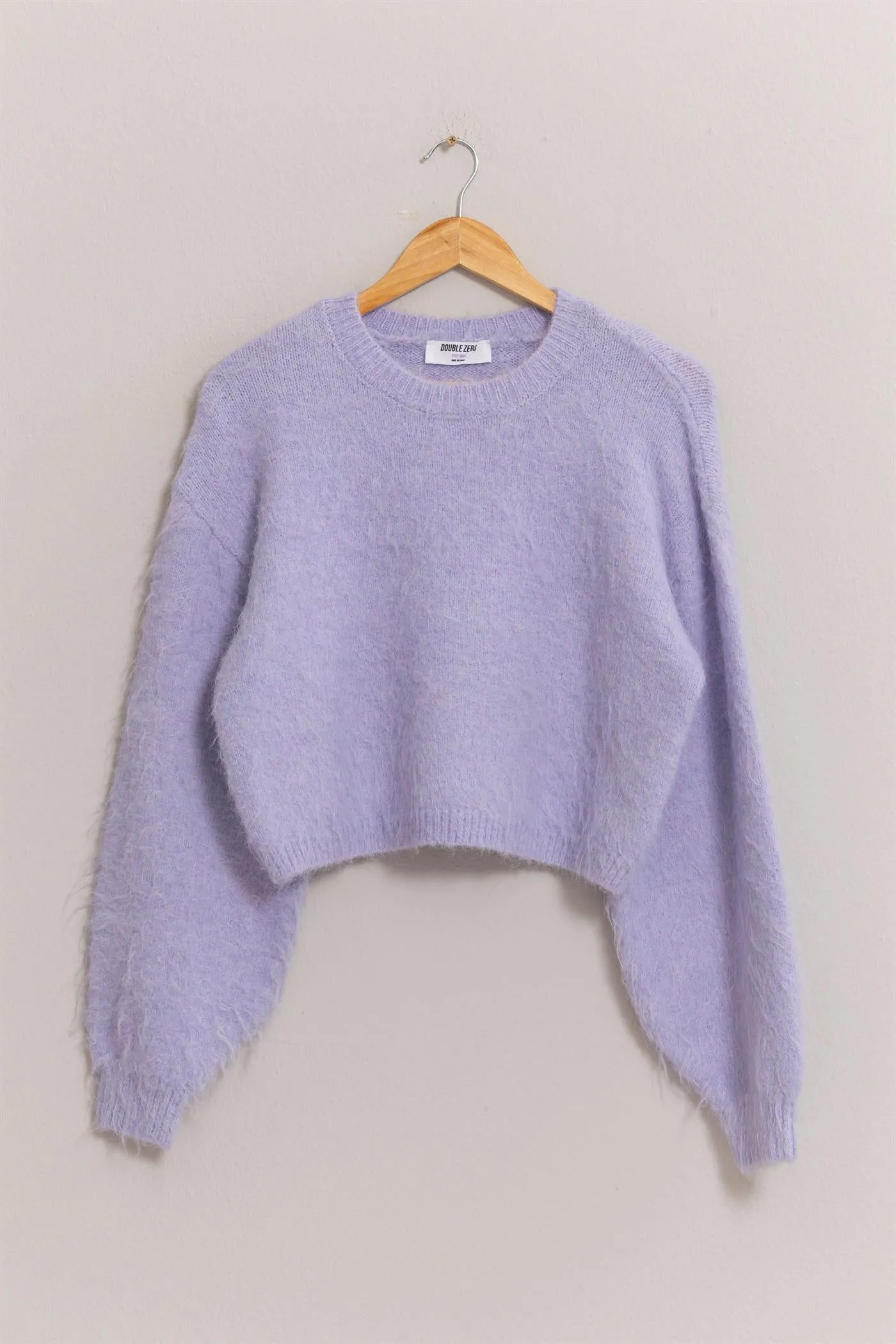 DZ25A576-Wool Blend Cropped Sweater