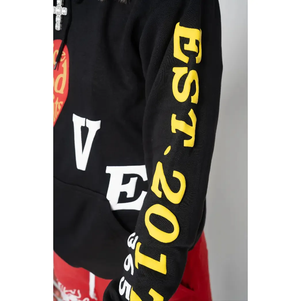 EXCLUSIVE: Love Hoodie Black