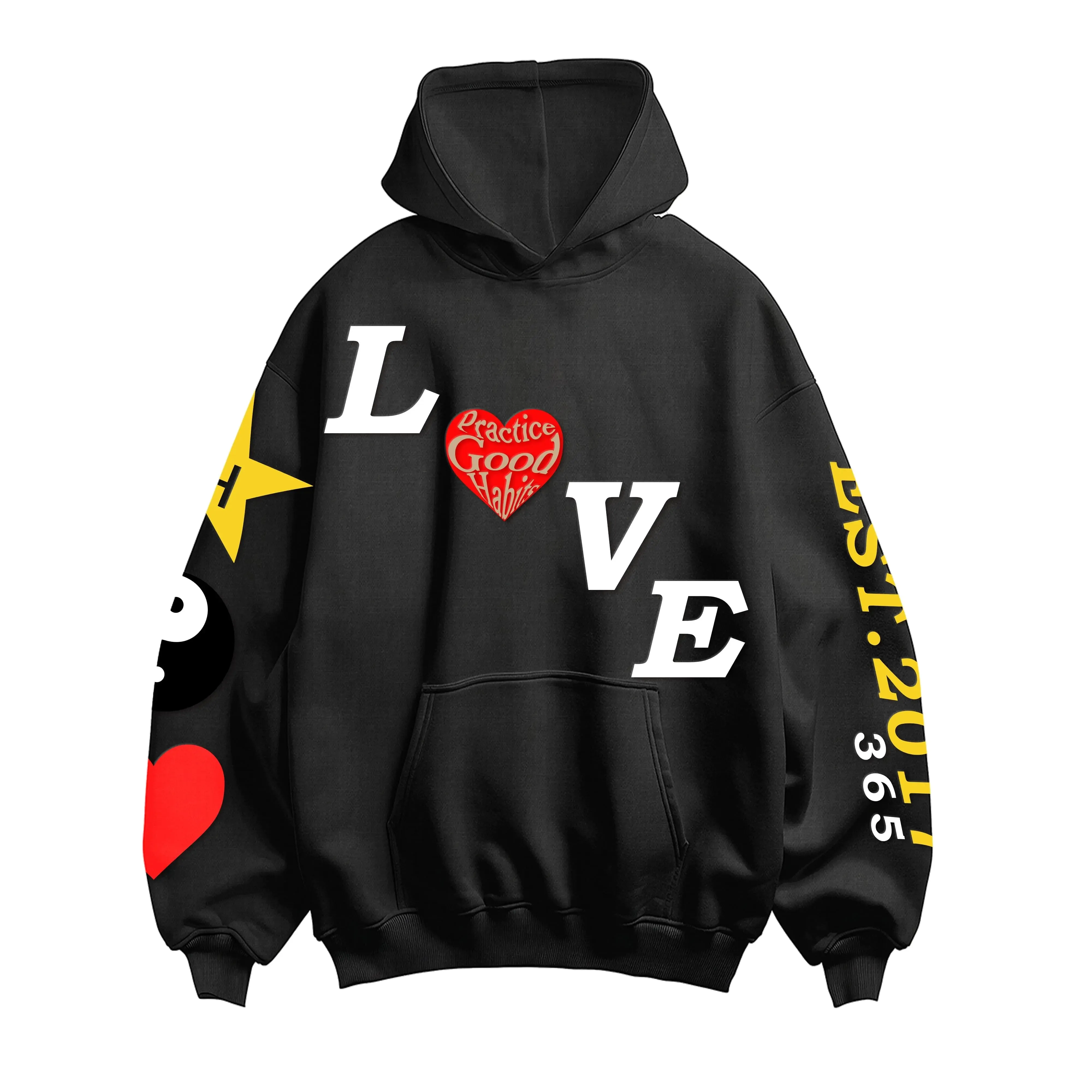 EXCLUSIVE: Love Hoodie Black