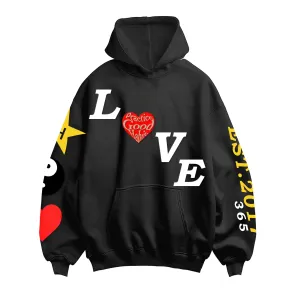 EXCLUSIVE: Love Hoodie Black