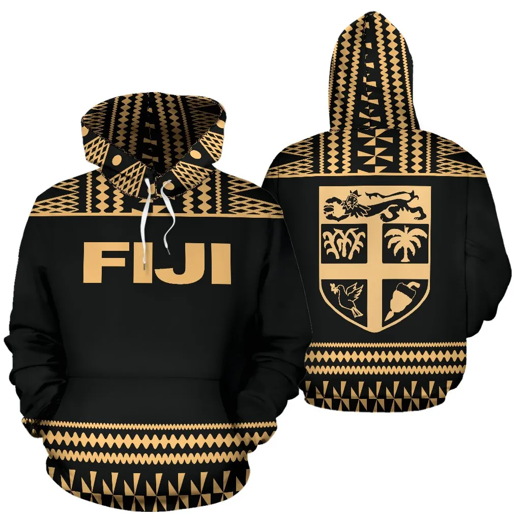 Fiji Tapa All Over Hoodie - BN09