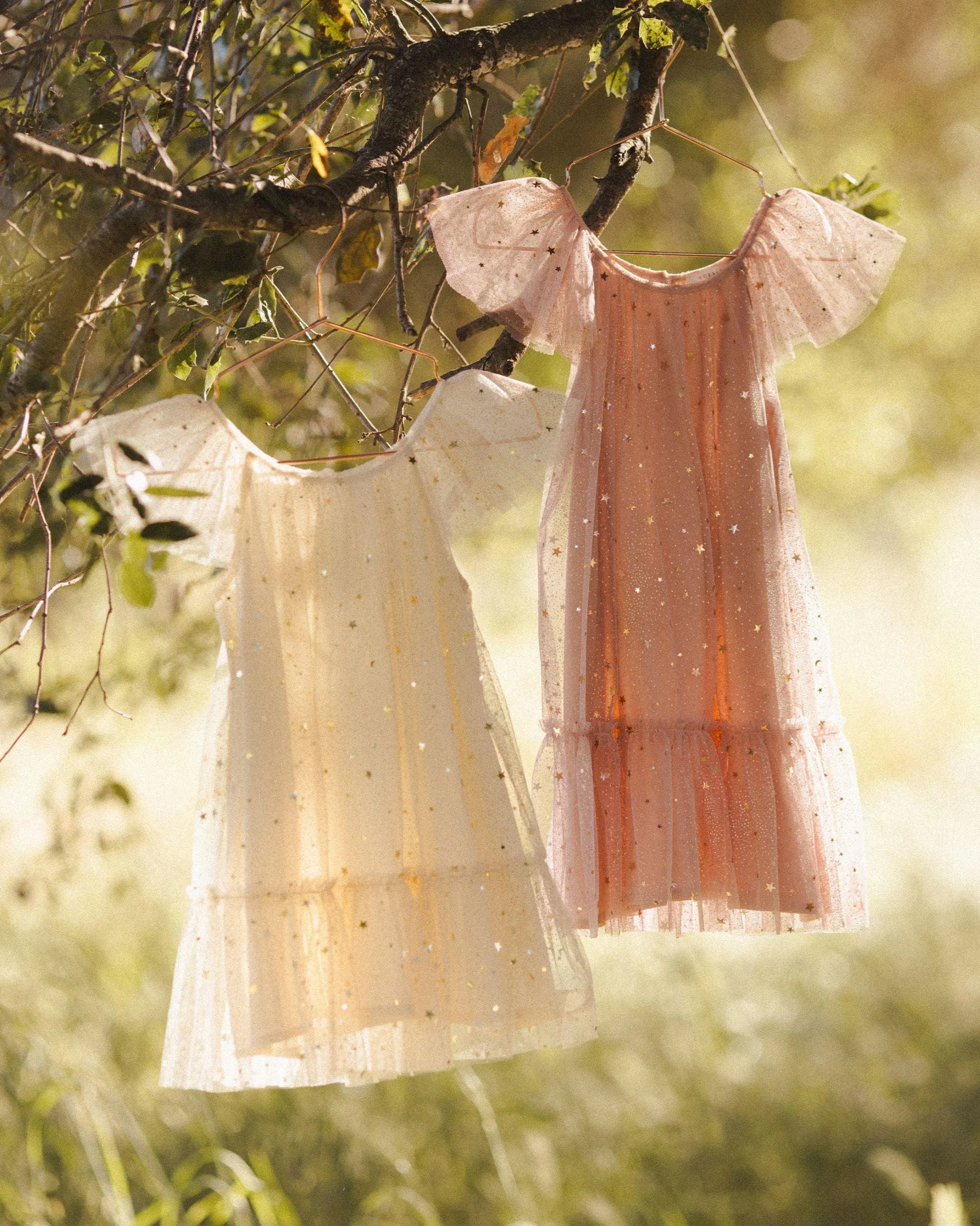 Girls Dresses | Edie Dress - Rose Stars | Noralee