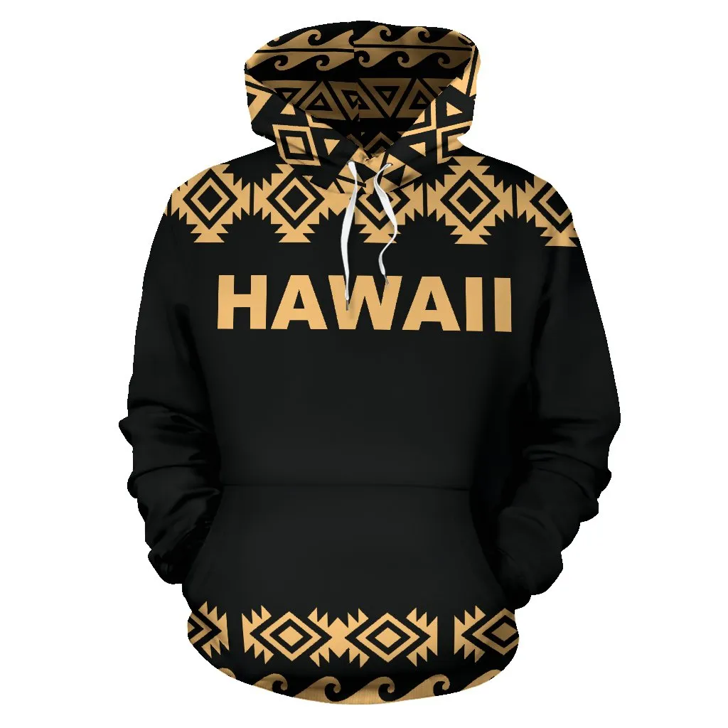 Hawaii Mantafish All Over Hoodie - BN01