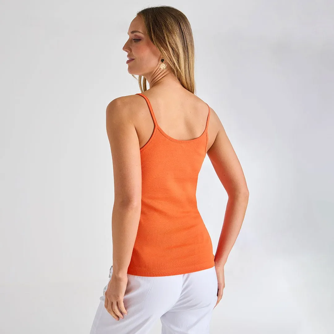 Ladies Orangeade Strappy Vest