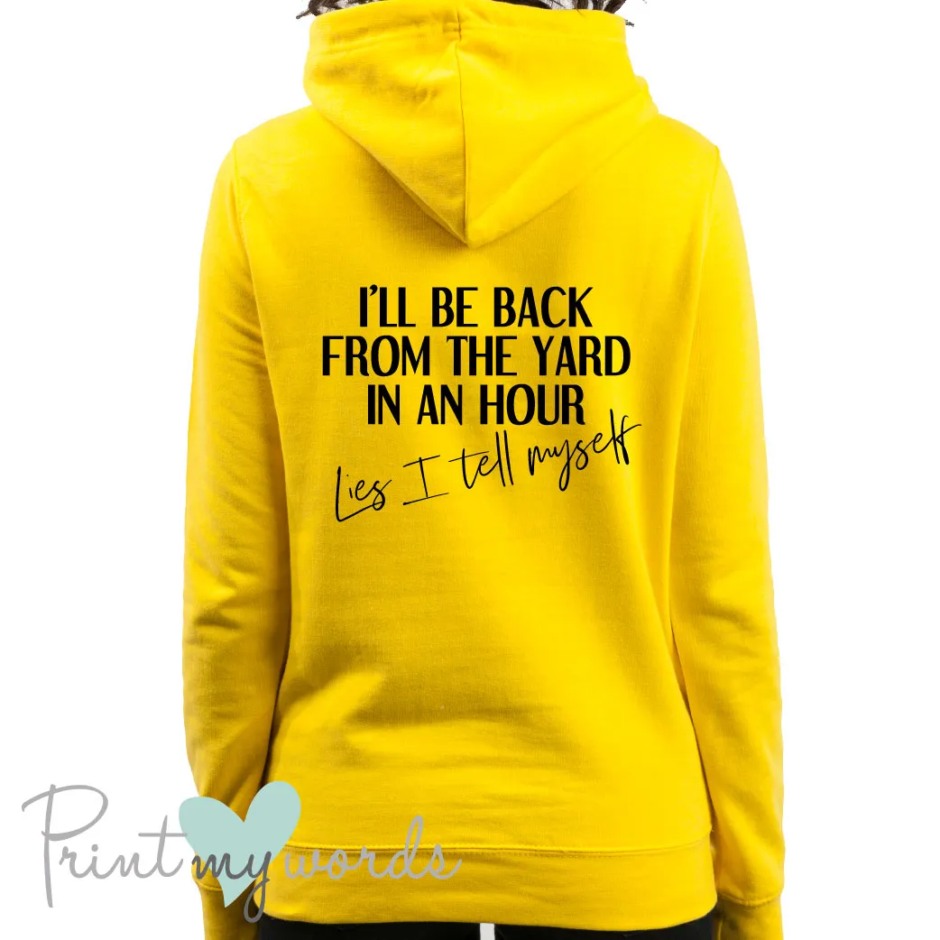 Lies I Tell Myself Funny Equestrian Hoodie