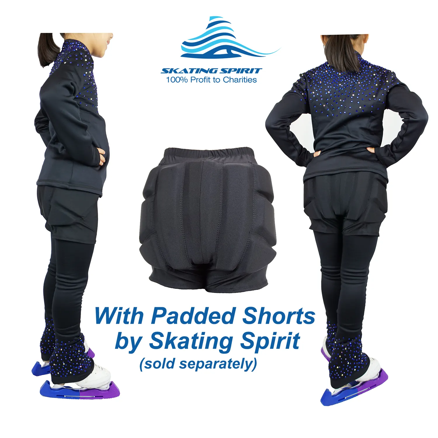 Luxury Skating Training Outfit