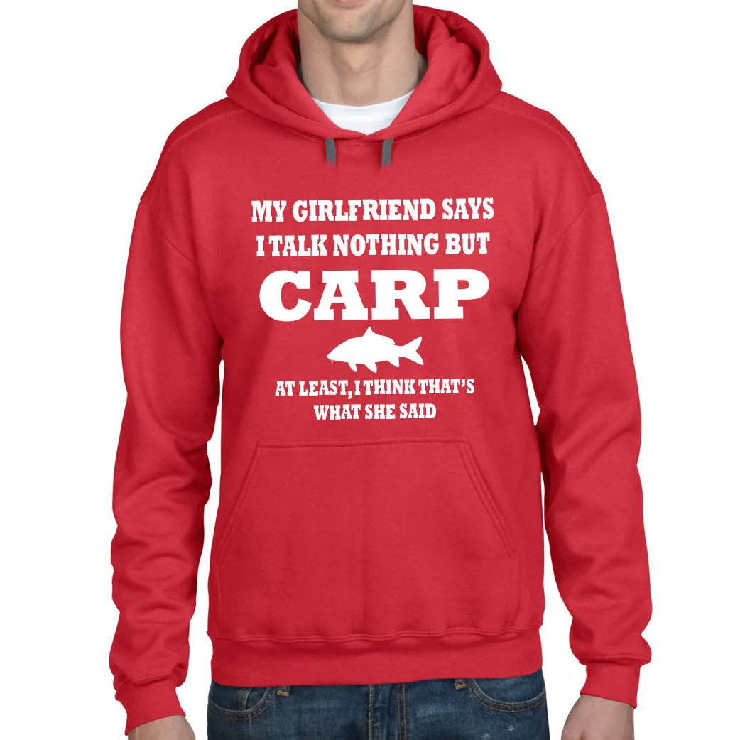 Men's Talking Carp Fishing Hoodie