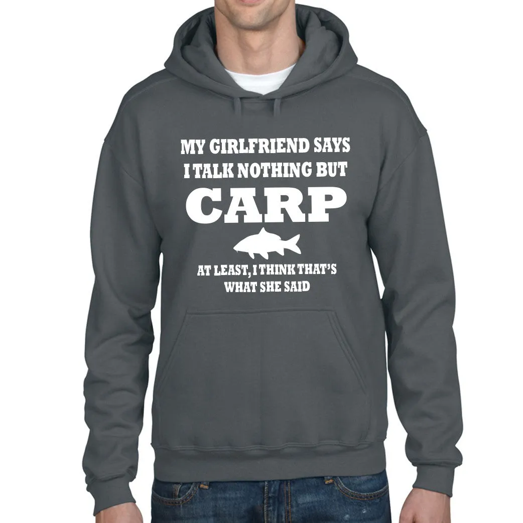 Men's Talking Carp Fishing Hoodie