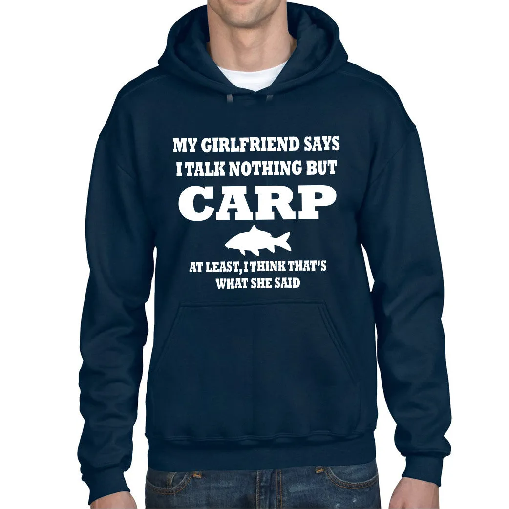 Men's Talking Carp Fishing Hoodie