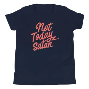 Not Today Satan Kid's Youth Tee