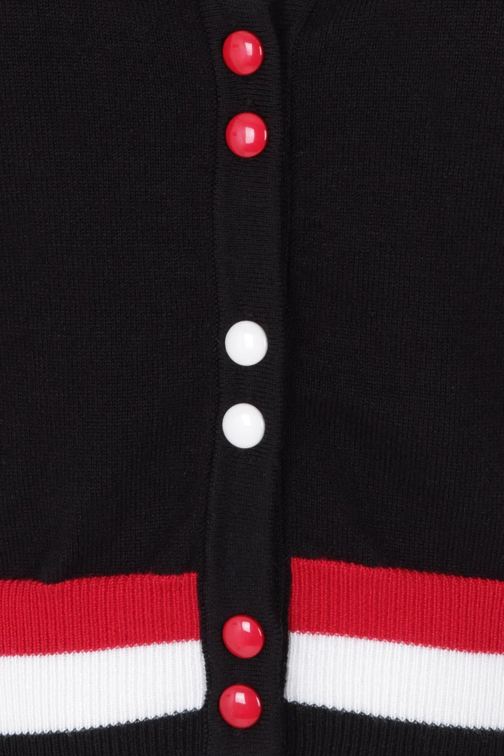 Retro Collared Cardigan by Banned Apparel