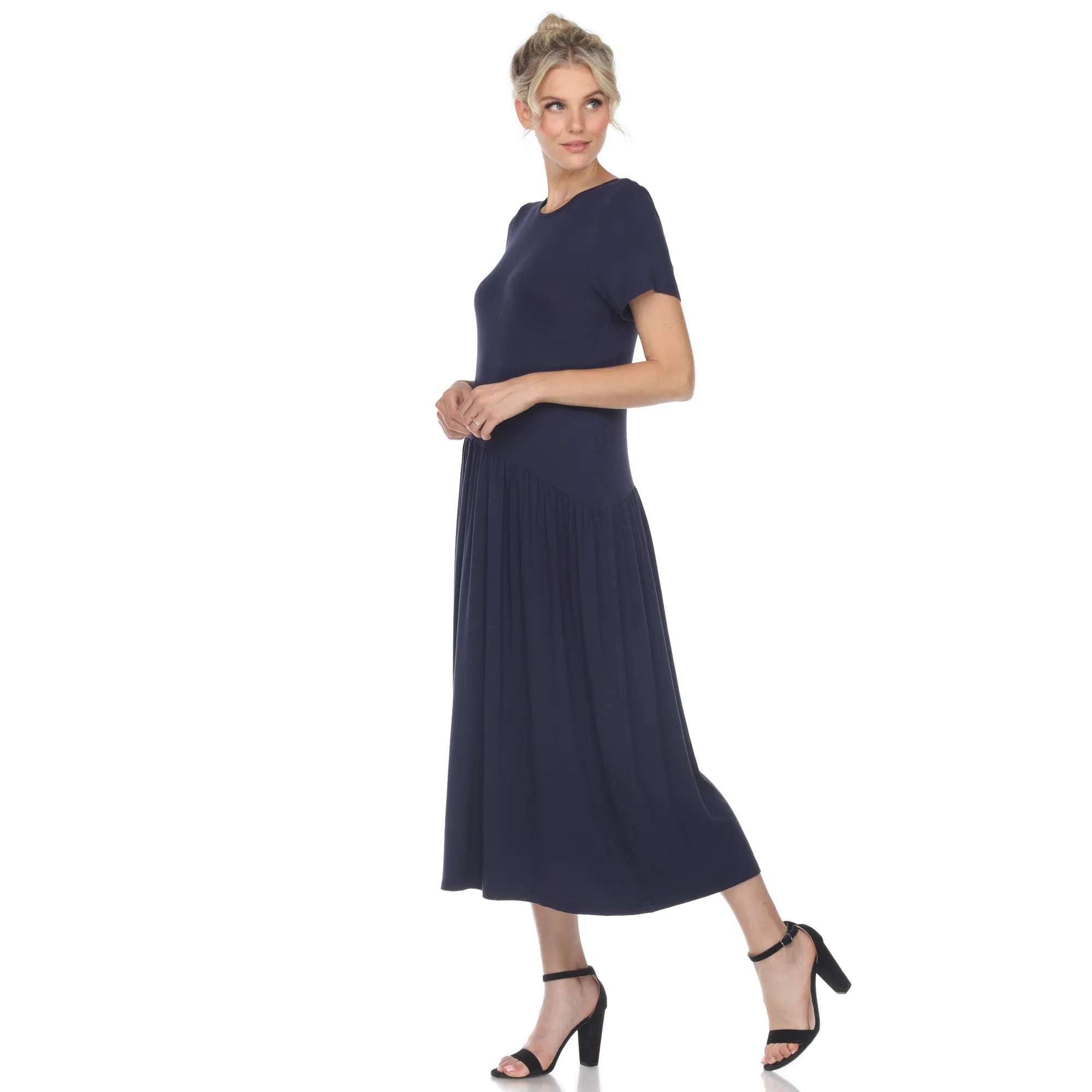 Short Sleeve Maxi Dress