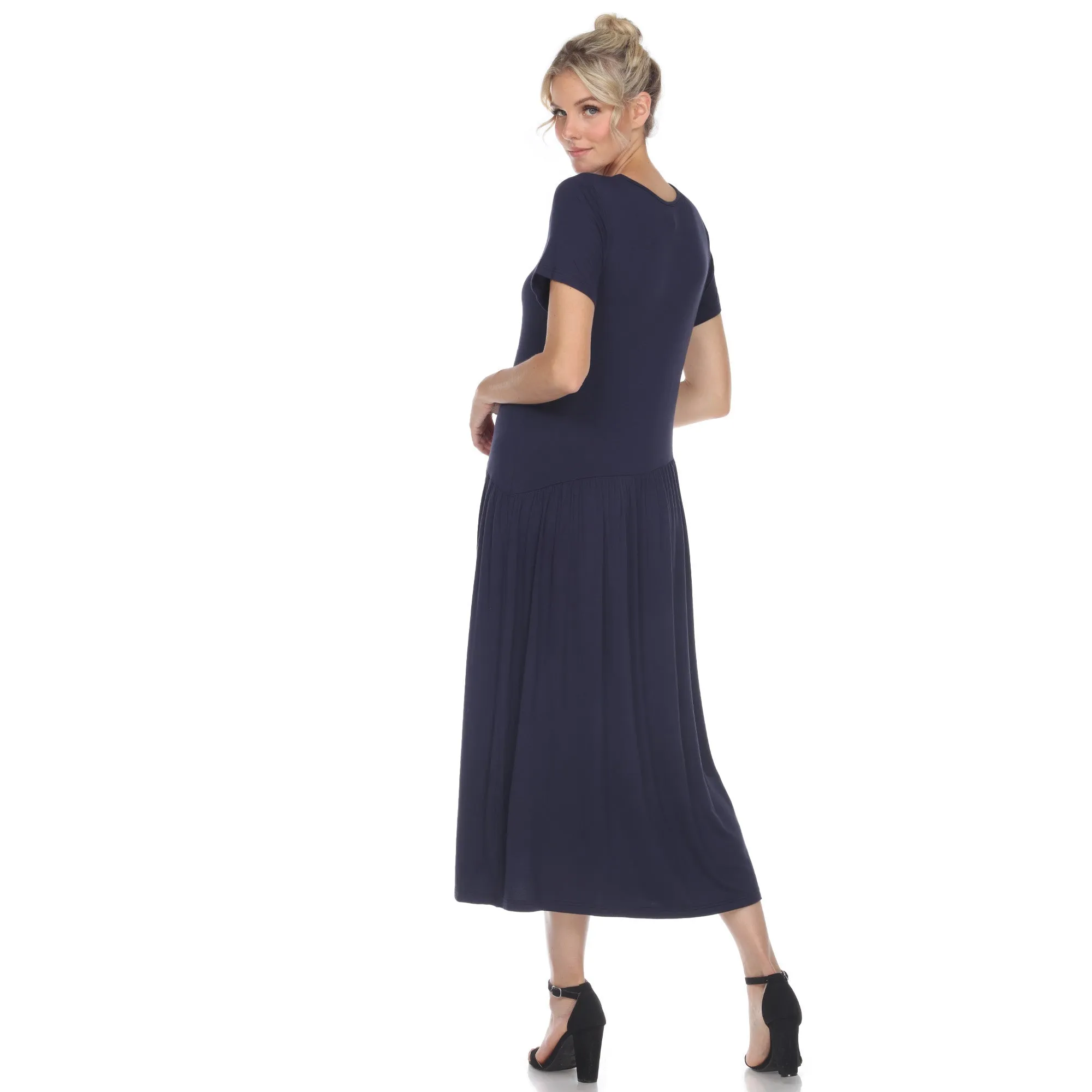 Short Sleeve Maxi Dress