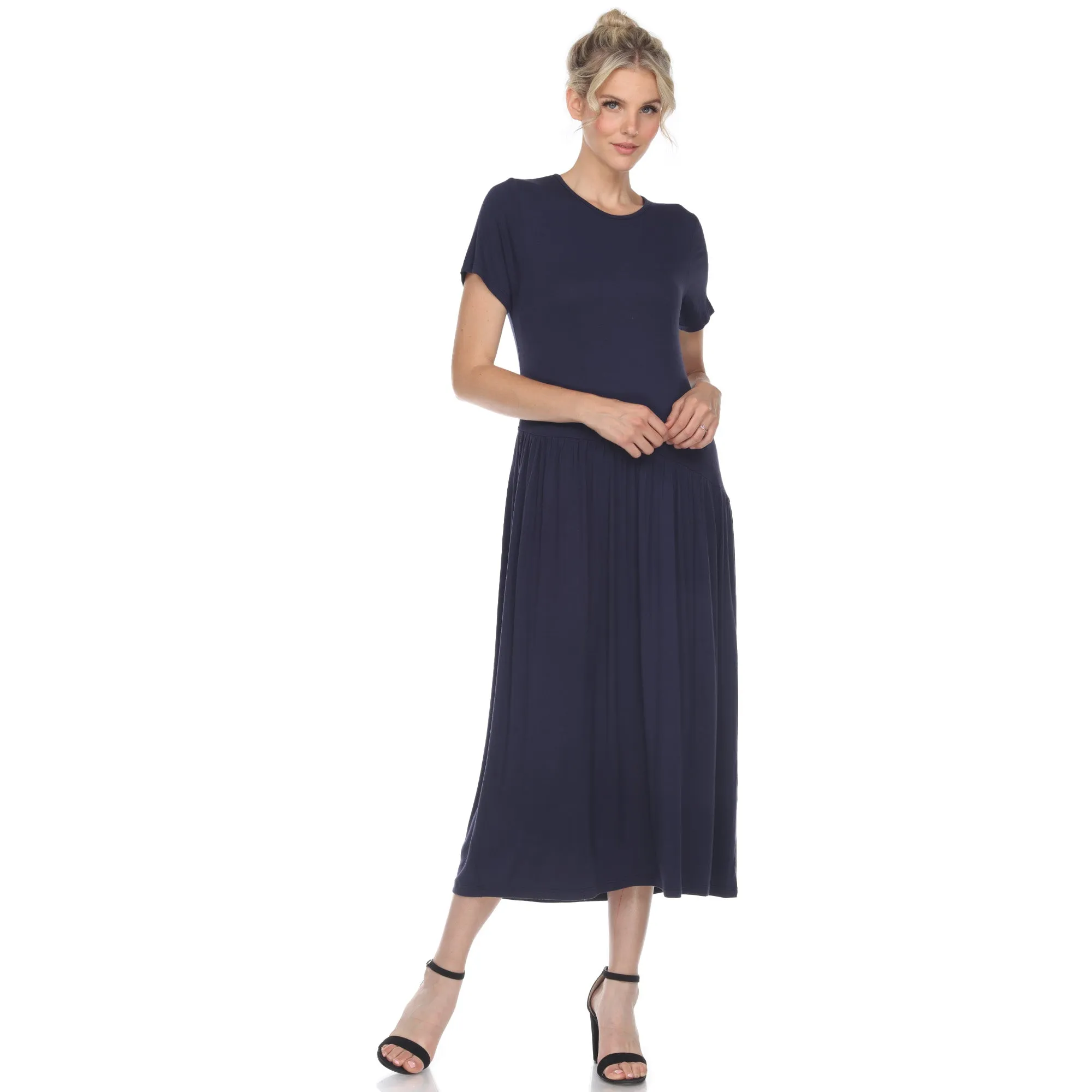 Short Sleeve Maxi Dress