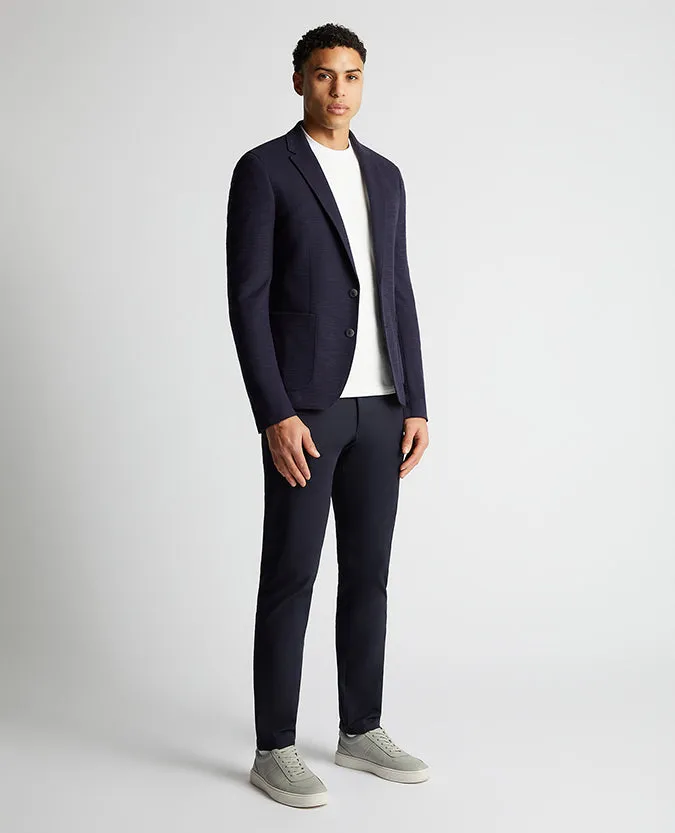 Slim Fit Cotton-Blend Stretch Jacket