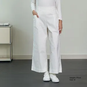 Straight-Leg Long Pants