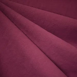 Washed Crinkle Cotton Solid Raspberry