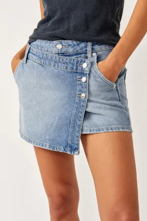 Wynne Denim Mini Skirt