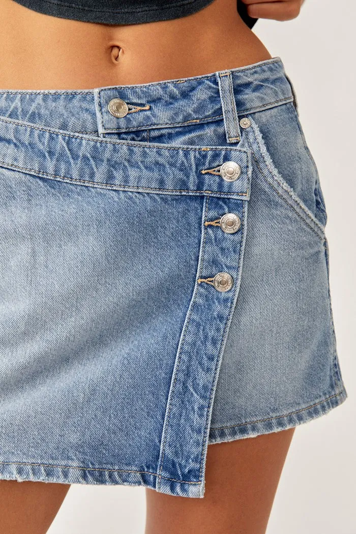 Wynne Denim Mini Skirt