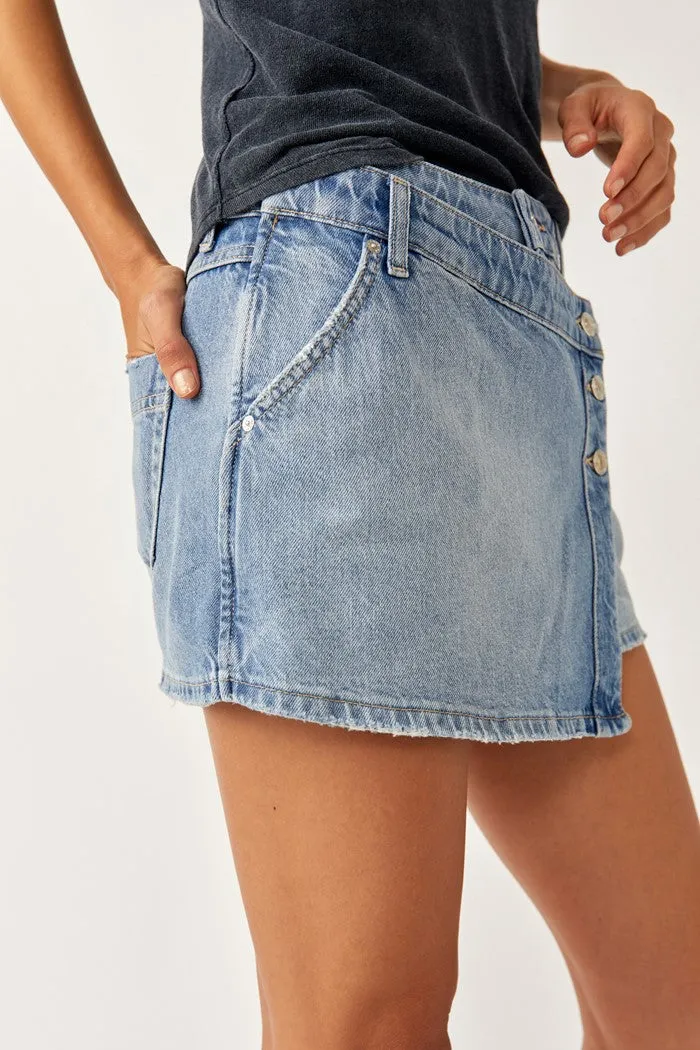 Wynne Denim Mini Skirt