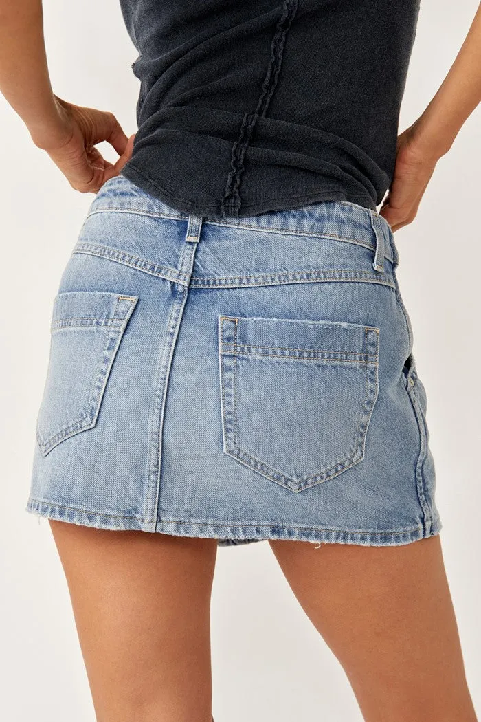 Wynne Denim Mini Skirt